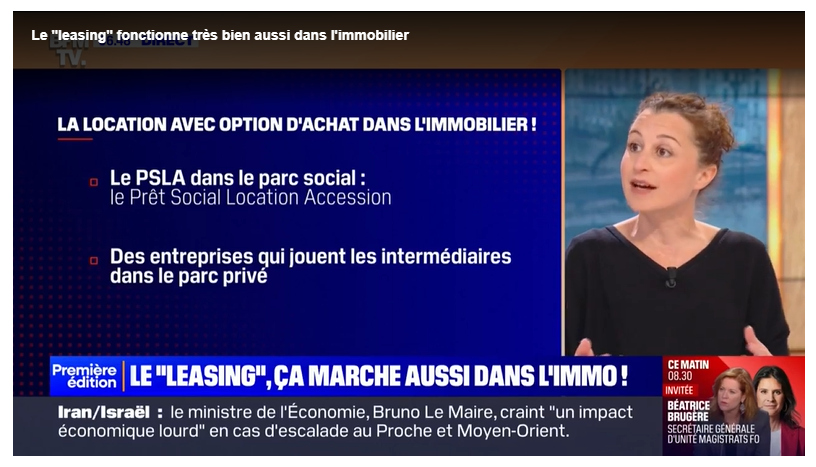 CAP ACCESSION BFMTV PSLA